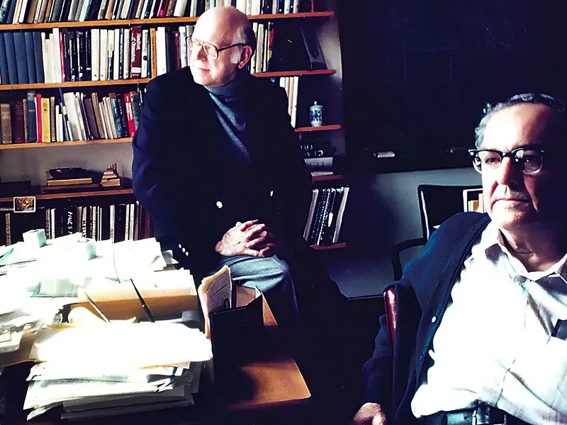 CMU's Herb Simon and Allan Newell are considered the godfathers of artificial intelligence.