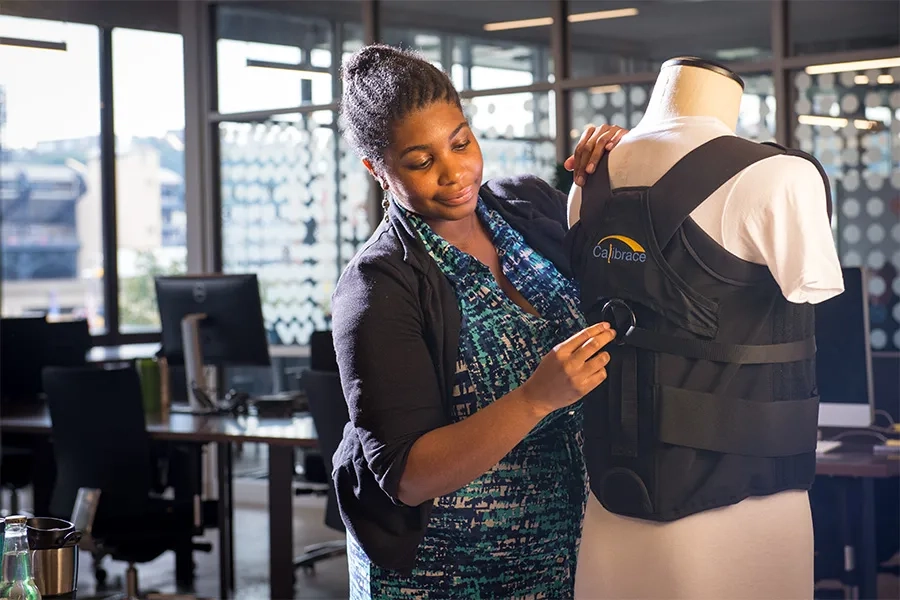 Calibrace+ inventor Courtney Williamson.